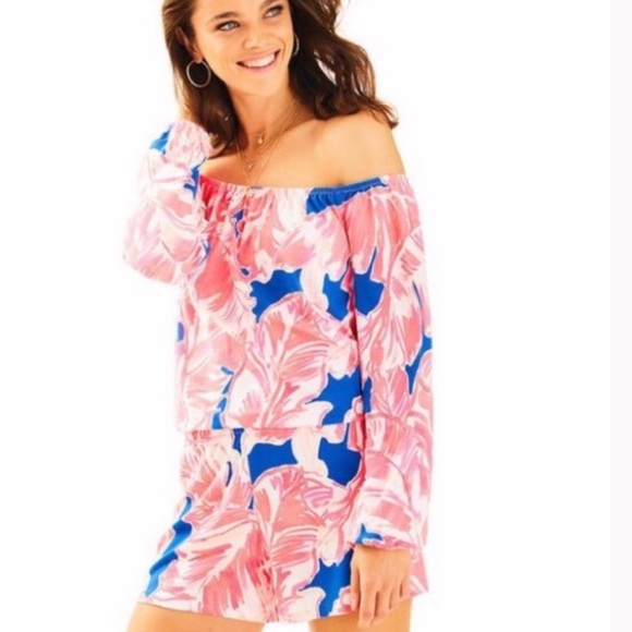 Lilly Pulitzer Dresses & Skirts - Lilly Pulitzer Lana Romper 🐠🏝 Price Firm 👗